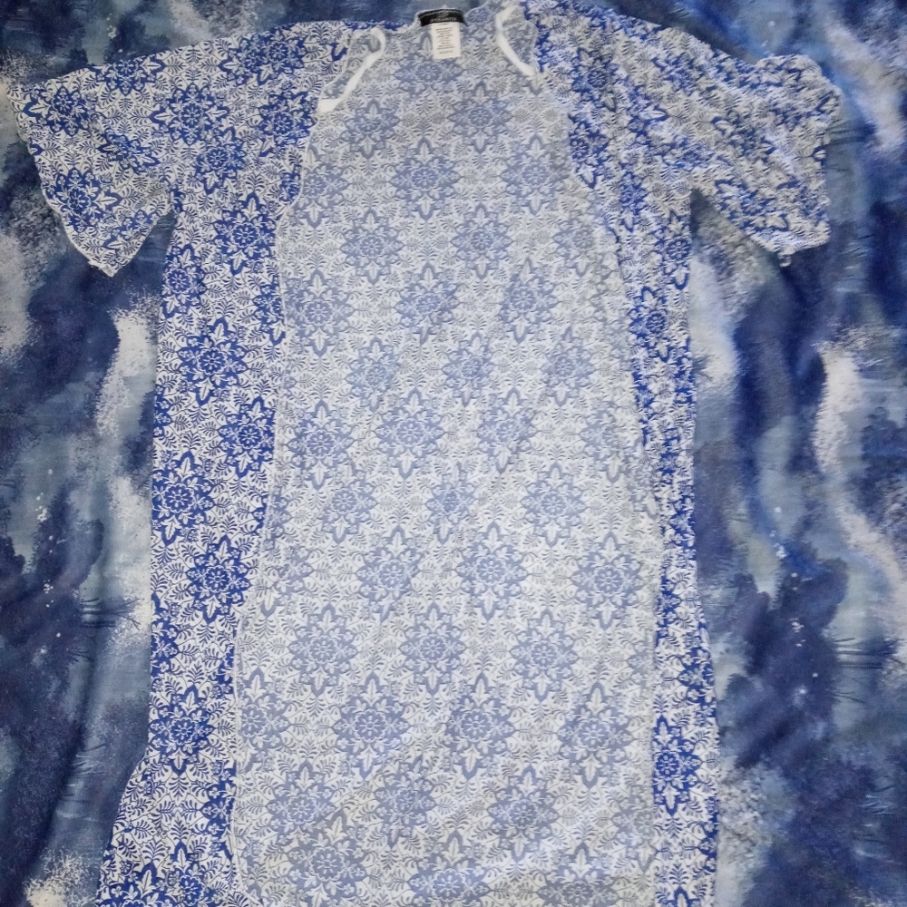 Kimono throw over